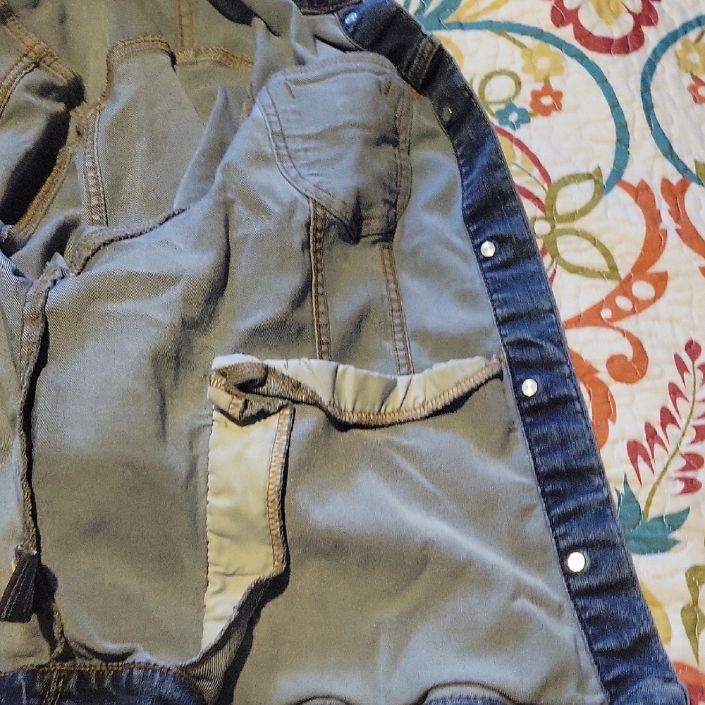 Torrid Blue Jean Jacket with Button Details - Picture 4 of 6